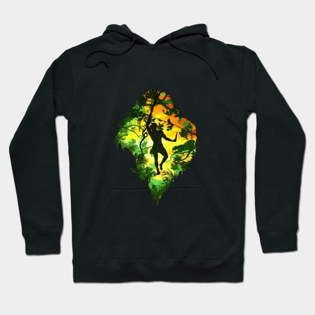 Ape Man Hoodie by DVerissimo